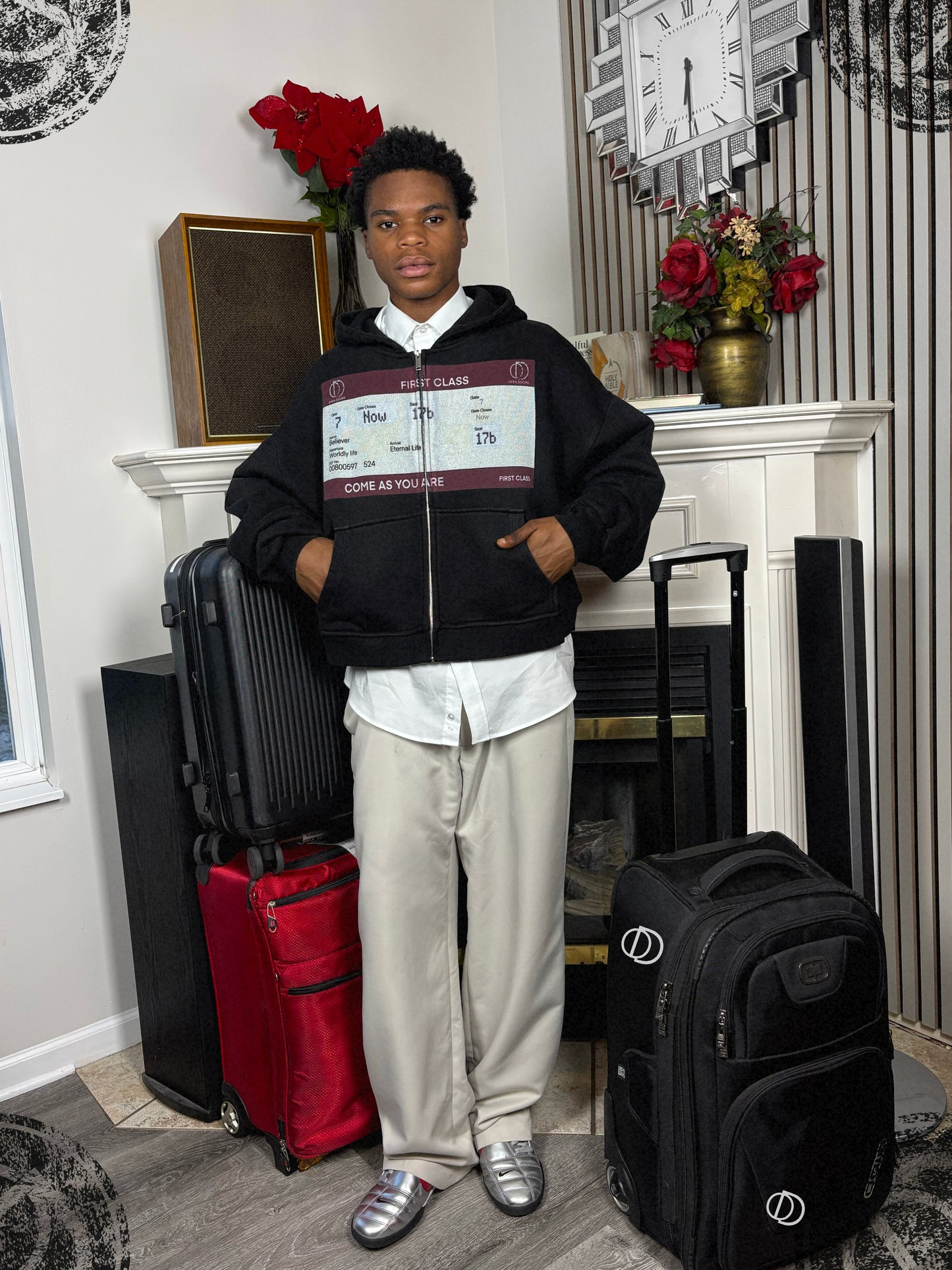 BELIEVER'S TICKET ZIP-UP