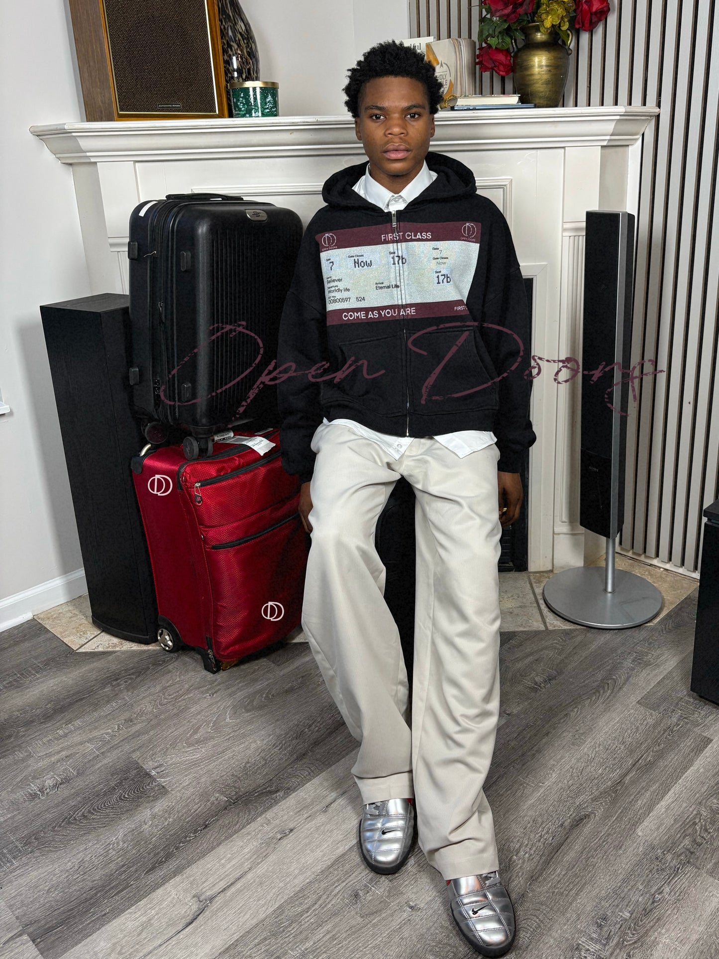 BELIEVER'S TICKET ZIP-UP