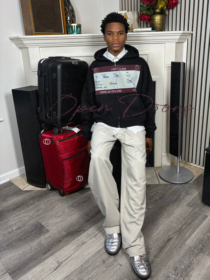 BELIEVER'S TICKET ZIP-UP