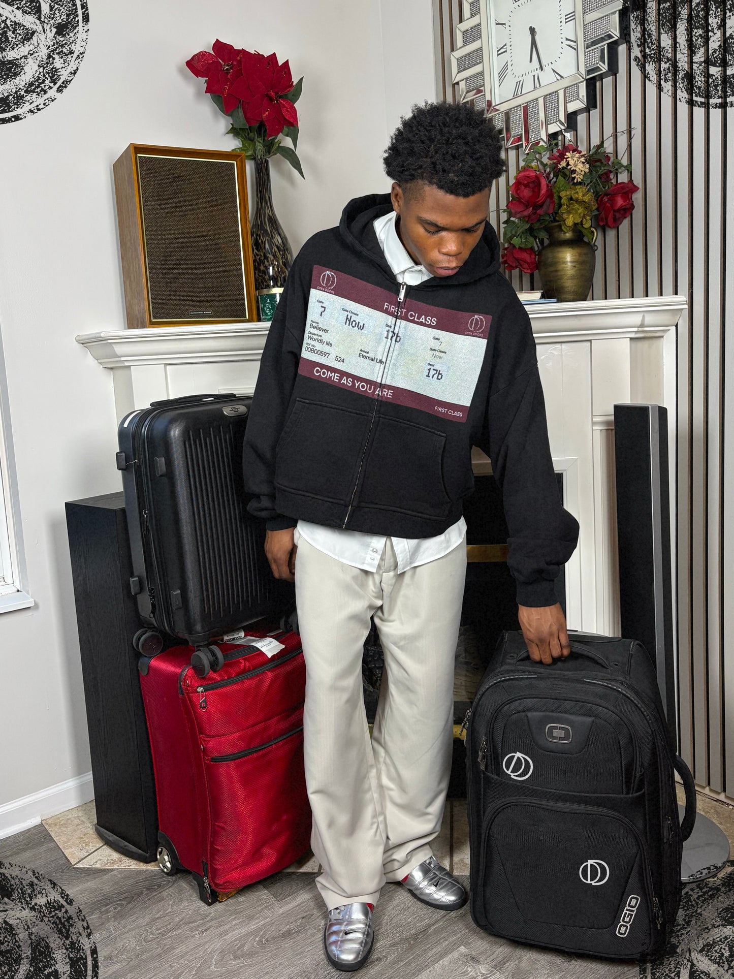 BELIEVER'S TICKET ZIP-UP